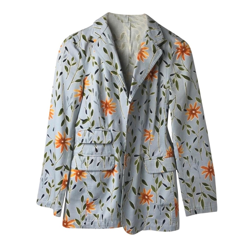 Floral summer beautiful jacket MOSCHINO